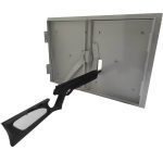 Shutters with loophole