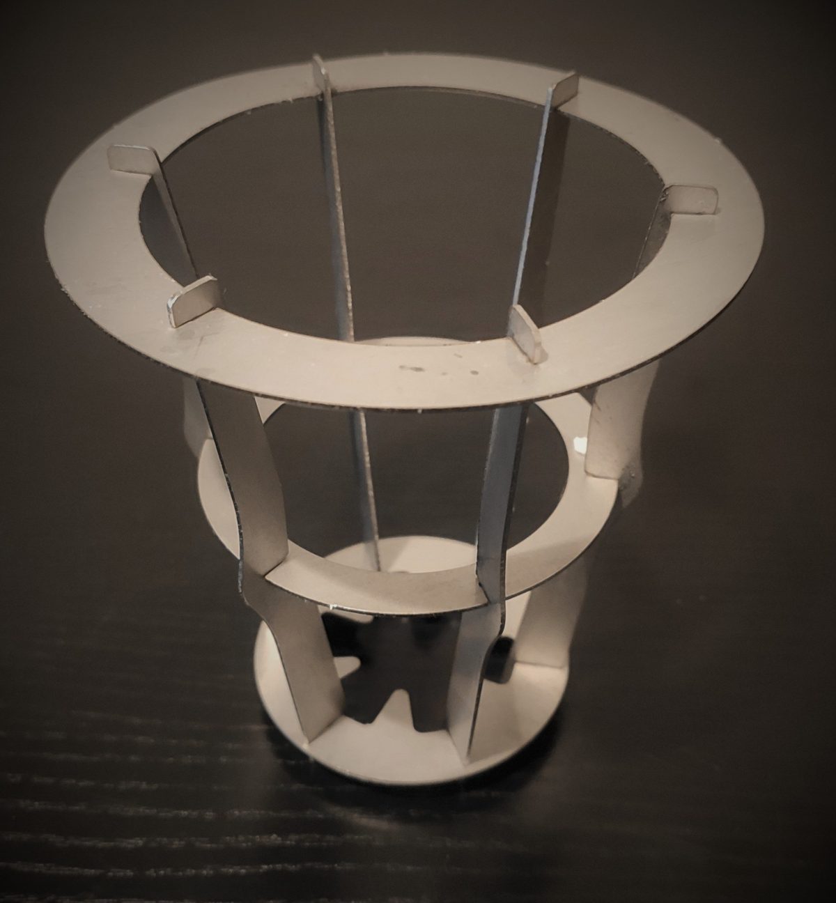 Nerezový koš - geiger