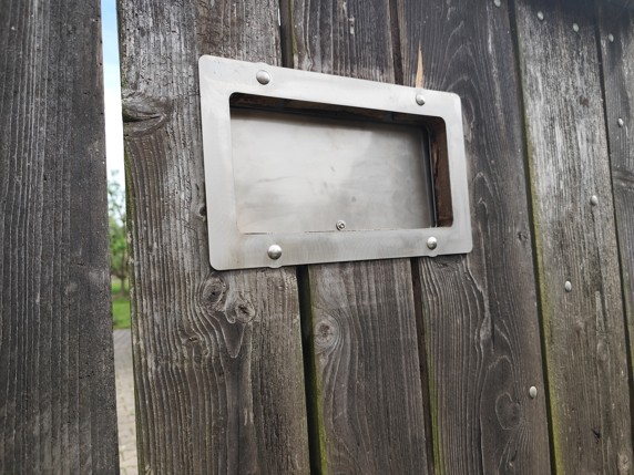 Schránka na balíky - nerez